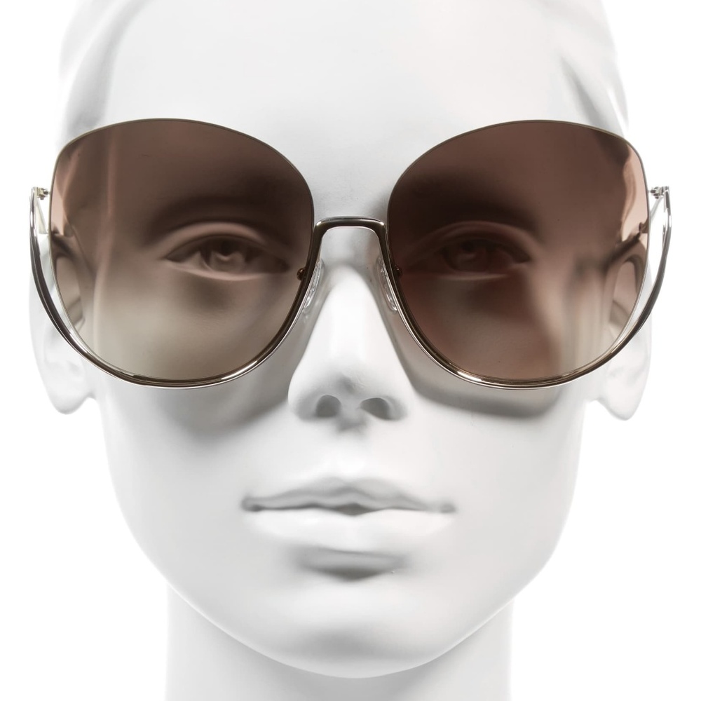 CHLOE Milla 64mm Oversize Sunglasses